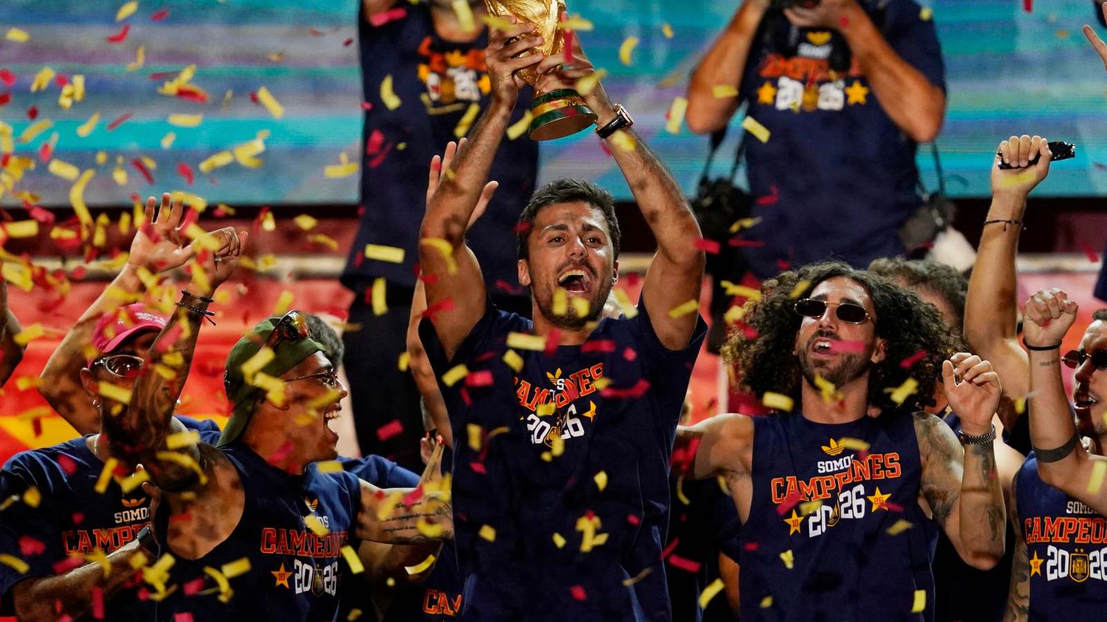 Rodri of Manchester City linked with Real Madrid during the 2026 World Cup cycle