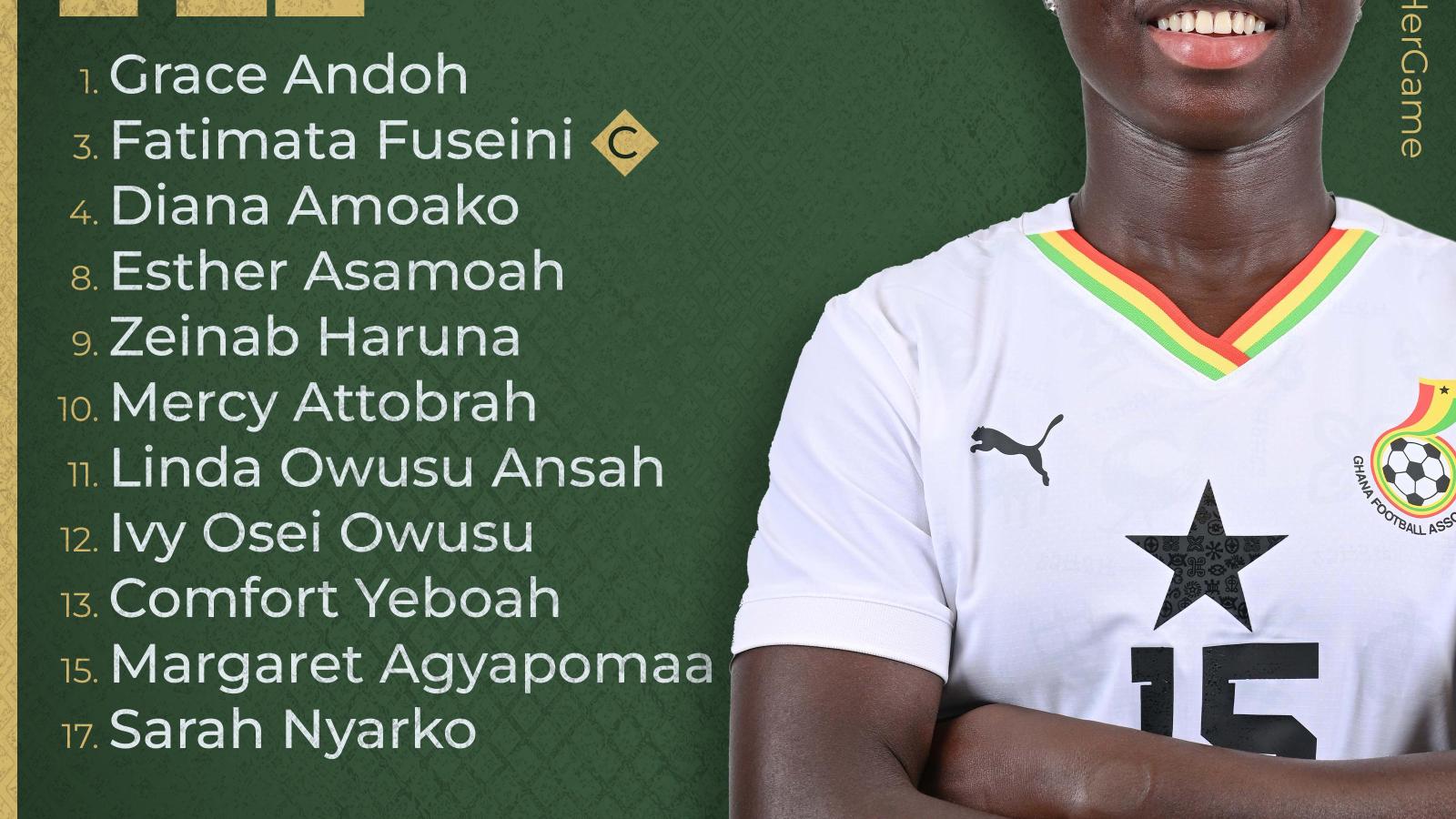 Sampson celebrates after scoring for Ghana in a Women’s World Cup 2026 qualifier against Ivory Coast