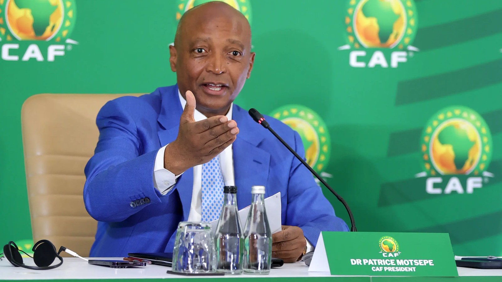 Patrice Motsepe during the FIFA 2026 political fallout involving CAF and Gianni Infantino